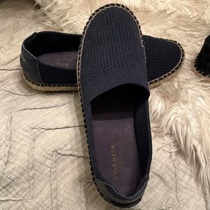 NWOT Cole Haan navy espadrilles